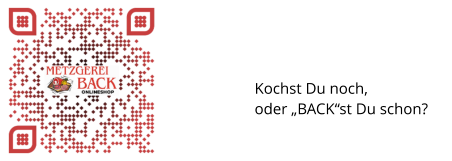 Kochst Du noch,  oder „BACK“st Du schon?